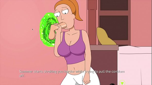 Rick and Morty: A Way Back Home- Summer is sucking off her brother